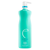 Malibu C Un-Do-Goo shampoo bottle closeup highlighting detox cleanse for buildup