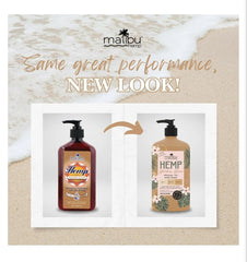 Malibu Tan Hemp Golden Glow pump highlights easy, even application for smooth bronze