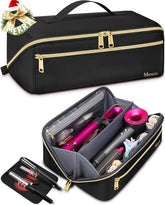 Mancro travel bag wide-opening interior keeps tools organized for quick access.