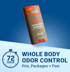 Mando packaging two-pack front displays easy-take-on-the-go odor control.