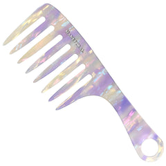 Manetural D1 wide tooth comb front view for gentle detangling