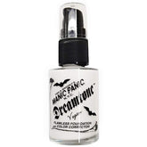 MANIC PANIC Dreamtone foundation bottle closeup showing oil-free base for lightweight coverage