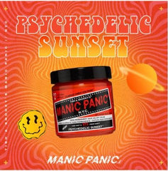 MANIC PANIC Psychedelic Sunset pour captures neon orange pigment for vibrant color mixing