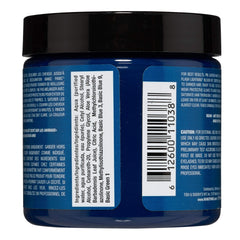 MANIC PANIC Voodoo Blue color palette showing bold, customizable shade possibilities.
