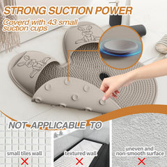 Manmihealth rabbit-pattern mat visual showcases cute ergonomic design for gifting