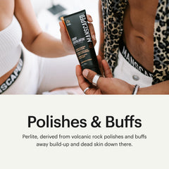 MANSCAPED Crop Exfoliator ingredients showcase witch hazel and willow bark for soothing cleanse.