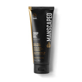 MANSCAPED Crop Gel clear-application highlights shave-ready groin for precise grooming visibility.