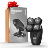 MANSCAPED The Dome Shaver Plus front view for a quick, smooth head shave