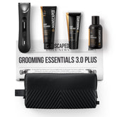 MANSCAPED Lawn Mower 3.0 Plus close-up shows SkinSafe blade for precise grooming.