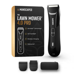 MANSCAPED Lawn Mower 4.0 PRO travel lock keeps your grooming gear secure.