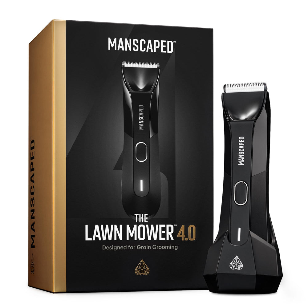 MANSCAPED The Lawn Mower 4.0 waterproof image demonstrates wet/dry grooming flexibility.