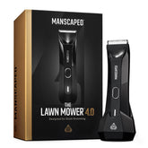 MANSCAPED The Lawn Mower 4.0 waterproof image demonstrates wet/dry grooming flexibility.