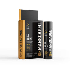 MANSCAPED lip balm three-sticks pack with matte finish for discreet hydration.