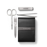 MANSCAPED Shears 2.0 case close-up for travel-ready grooming tools.