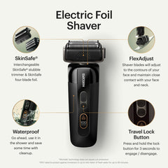 MANSCAPED The Chairman Pro interchangeable blades image for stubble and close shave