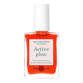 Manucurist Active Glow Cranberry bottle-front shows coral glow for vibrant nails