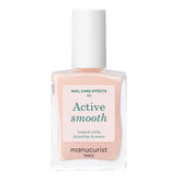 Manucurist Active Smooth rosy glow smooths nail ridges for a natural nude finish.