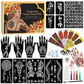 ManYan HaiYan 7PCS Tattoo Kit unboxed, starter-friendly kit for creative body art ideas.