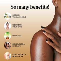 Maple Holistics almond-coconut oil blend for long-lasting, silky glide
