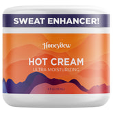 Maple Holistics Hot Firming Lotion bottle demonstrates a convenient workout companion