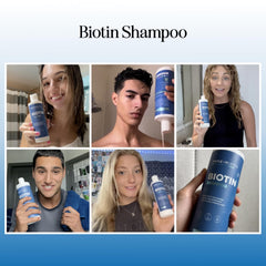 Maple Holistics rosemary biotin shampoo foam highlights gentle cleansing for fine hair