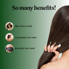 Maple Holistics Tea Tree Set packaging highlights sulfate-free cleansing routine
