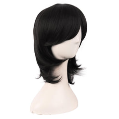 MapofBeauty 16-inch thermo-fiber wig styling allows curling or straightening for different looks.