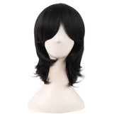 MapofBeauty short side bangs wig front view showcases versatile cosplay style.