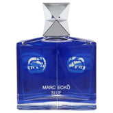Marc Ecko Blue bottle front for casual daily wear with refreshing notes