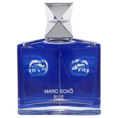 Marc Ecko Blue bottle front for casual daily wear with refreshing notes