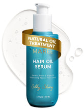 MAREE Hair Oil argan oil bottle helps tame frizz and boost shine.