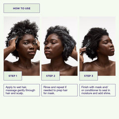 Maria Nila Luminous Colour Shampoo rich lather shows color protection in action