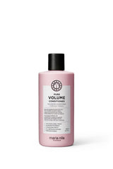 Maria Nila Pure Volume Conditioner bottle shows vegan formula for light, voluminous hair