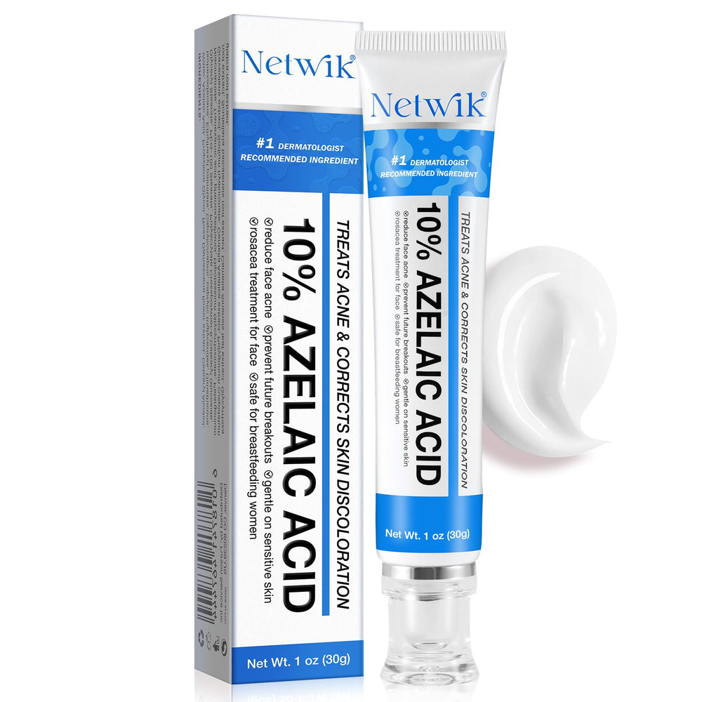 Marianp Azelaic Acid Cream bottle front supports clearer-looking skin and even tone.