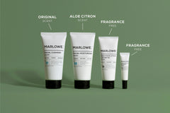 Marlowe No.121 facial cleanser foaming tube delivers refreshed skin after use.