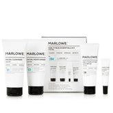 Marlowe No.204 daily face wash bottle cleanses skin and removes oil and impurities.