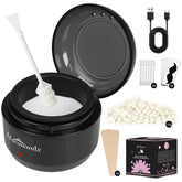 Maromamix nose waxing kit travel-compact setup enables on-the-go grooming