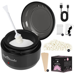 Maromamix nose waxing kit travel-compact setup enables on-the-go grooming