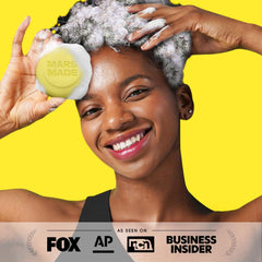 MARS MADE Beer Yeast Shampoo Bar boosts hair volume for fuller-looking styles.
