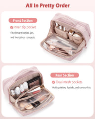 Marscamd travel pouch for makeup brushes keeps bristles organized and ready.