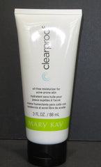 Mary Kay Clear Proof Oil-Free Moisturizer bottle focus delivers balanced hydration with a matte finish.