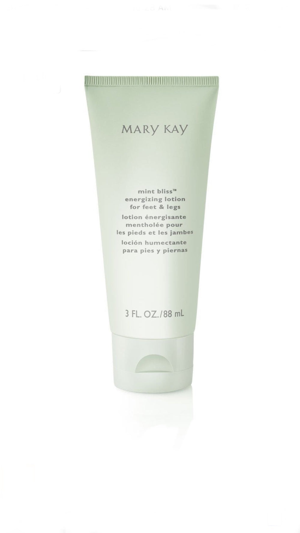 Mary Kay Mint Bliss Energizing Lotion for feet and legs provides a refreshing cooling sensation for nightly pampering.