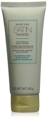 Mary Kay Satin Hands Nourishing Shea Cream jar front view showing rich moisture for dry hands