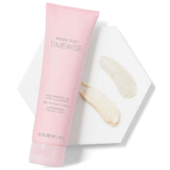 Mary Kay TimeWise 3D Cleanser face-closeup shows renewed skin texture after use.