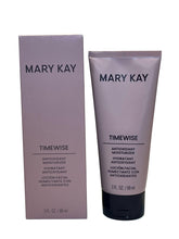 Mary Kay Timewise moisturizer jar closeup showing creamy texture for smoother skin