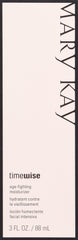 Mary Kay TimeWise moisturizer bottle with pump delivers oil-free hydration for normal to dry skin.
