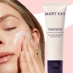 Mary Kay Timewise Daytime Lotion SPF 30 pump-top for easy, even application and protection.