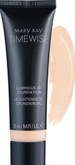 Mary Kay TimeWise Luminous 3D Foundation beige N150 bottle with smooth, radiant finish.
