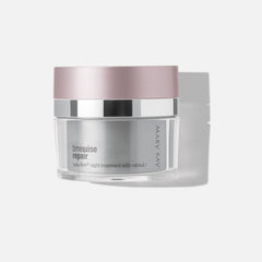 Mary Kay TimeWise Repair Volu-Firm Night Treatment bottle for overnight firming hydration.