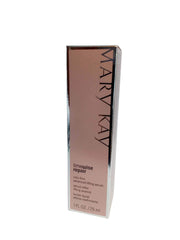 Mary Kay TimeWise Repair Volu-Firm serum bottle promoting firmer-looking, hydrated skin.